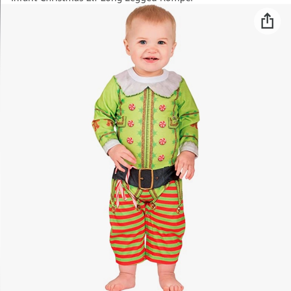 Ugly Christmas Elf Suit - brand new with tags